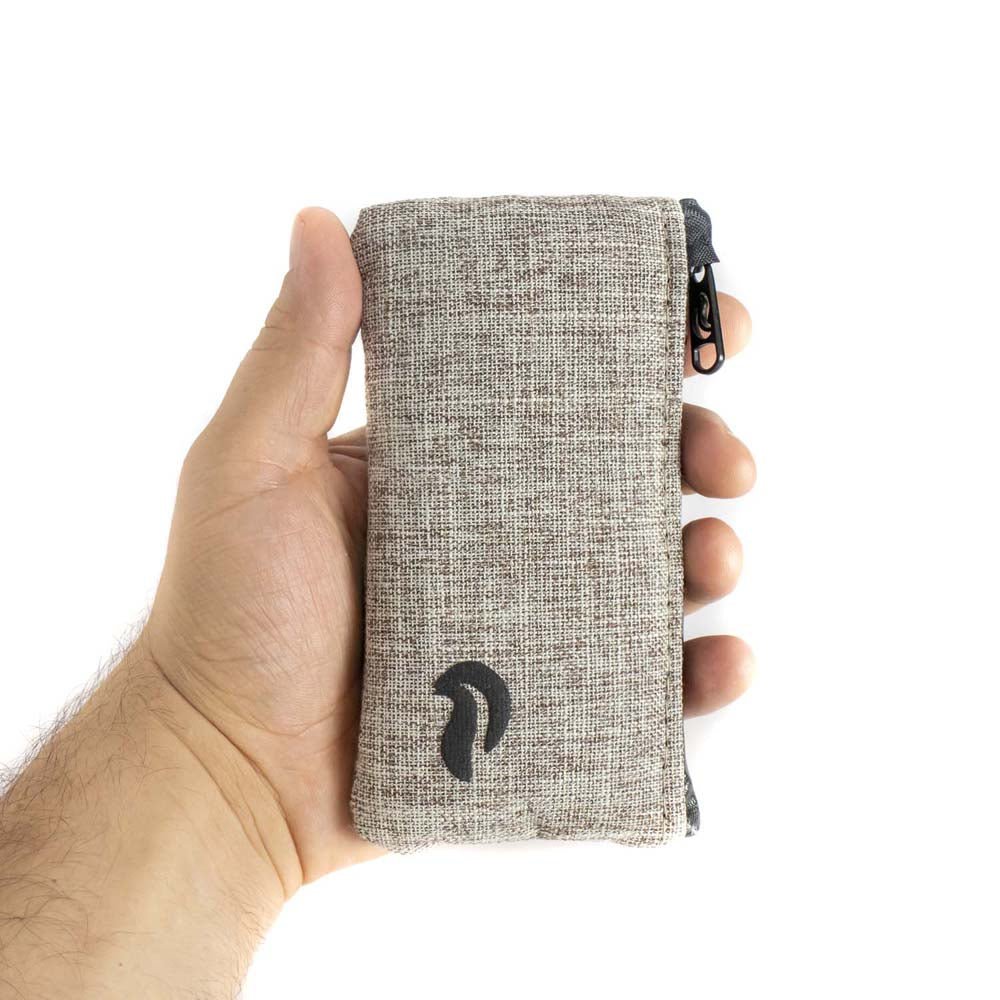 Vatra Bags Woven Khaki Brown V15 5.5” Zip Pouch - Smoke ATX