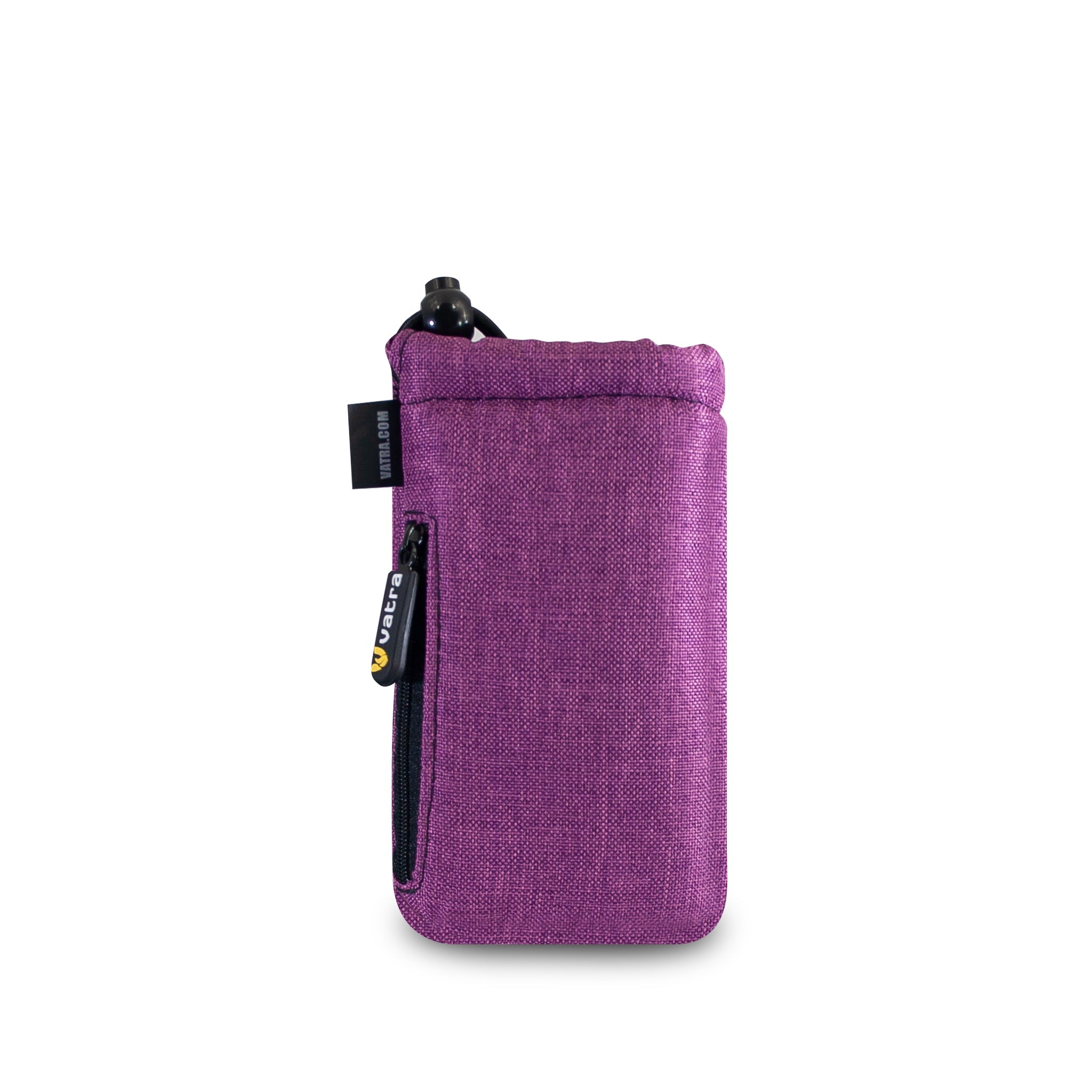 Vatra Bags Woven Pink V22 6” Zip Draw Pouch - Smoke ATX