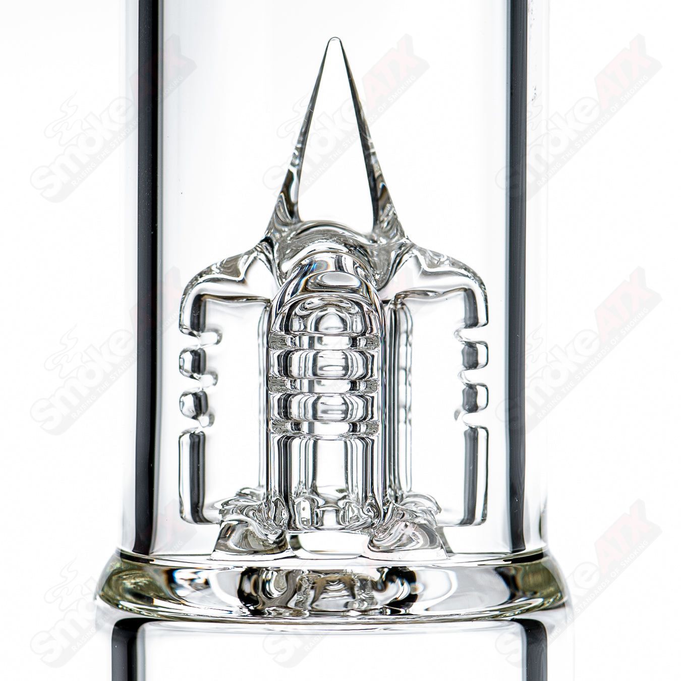 Bishop Stemline Clear w/ Body Reduction Sovereignty Glass - Smoke ATX
