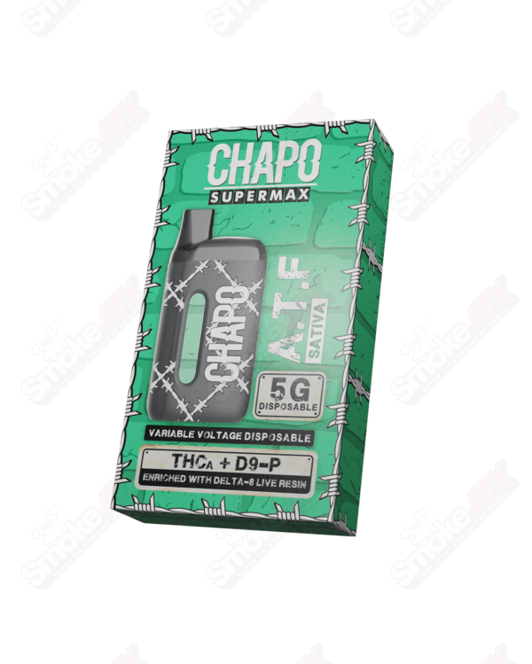 5000mg ATF Sativa Disposable THCA / D9-P / D8 Supermax Chapo Extrax - Smoke ATX 