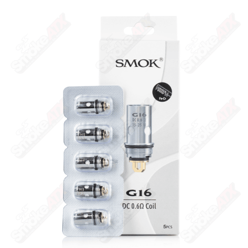 5 PCS G16 Coil DC .6 Replacement Coil SMOK - Smoke ATX 