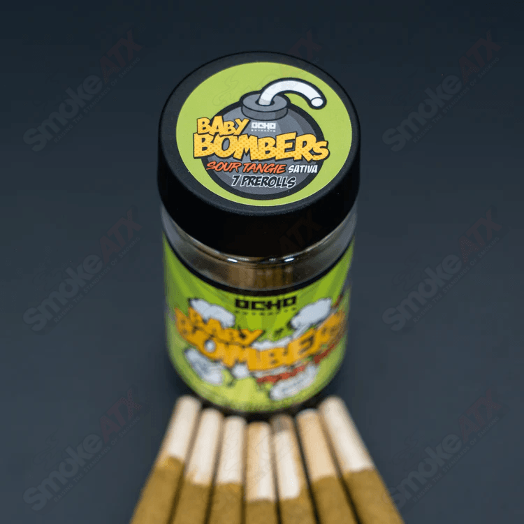 5g Sour Tangie THCa Ocho Baby Bombers - Smoke ATX 