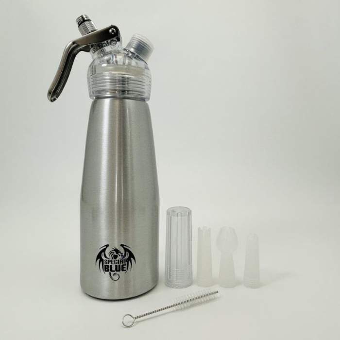 Silver Special Blue .5 Cream Dispenser