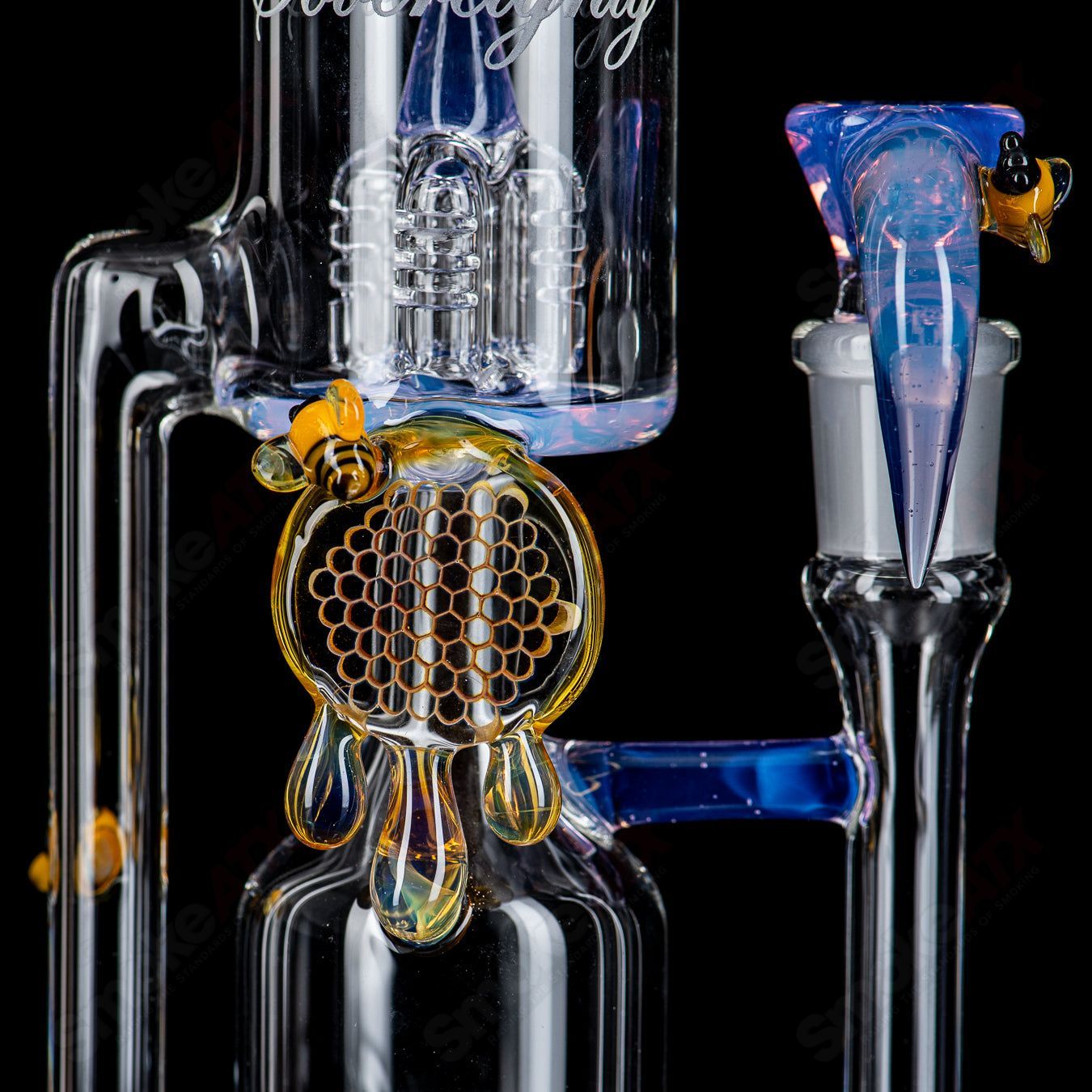 Mini Hornet w/ Neo Opal Accents by Sovereignty & Joe P - Smoke ATX 