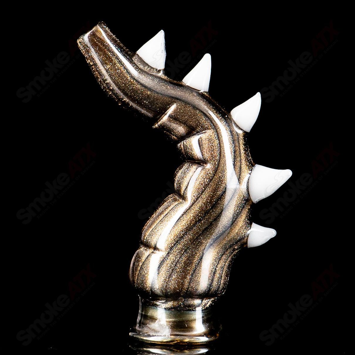 #1 Dragon Tail Pivot Mouthpiece by Tony Kazy - Smoke ATX 