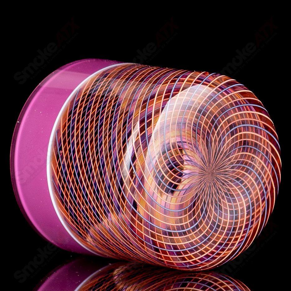 Reticello Glass Stash Jar Dosa - Smoke ATX