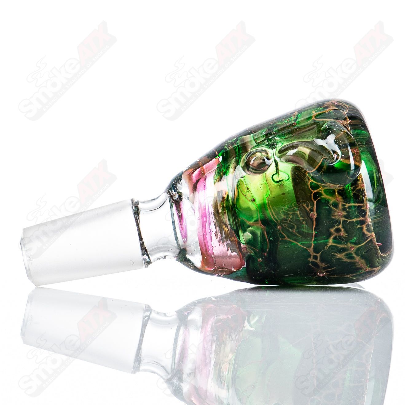 #4 14mm Slide Glass by Nobody - Smoke ATX 
