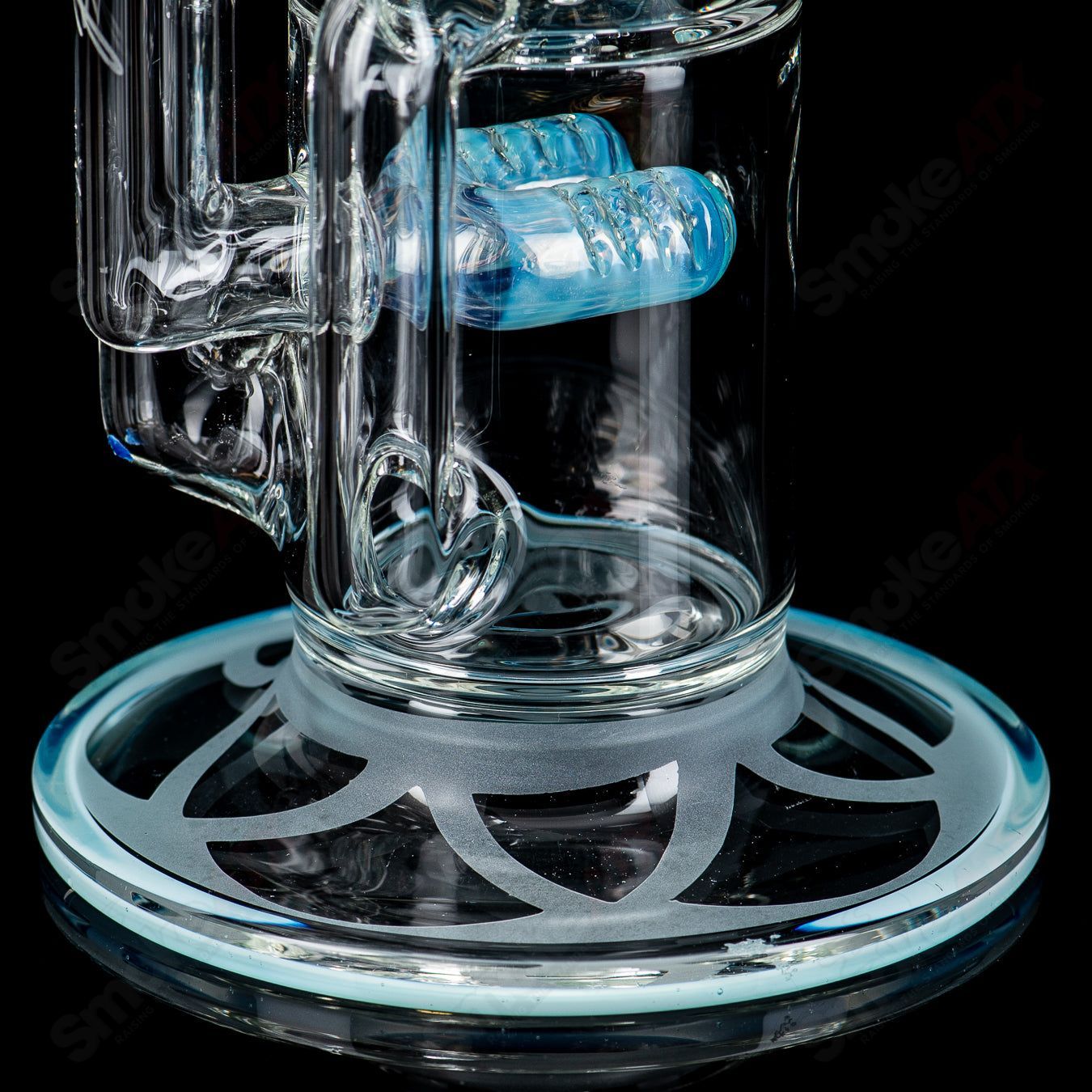 (Marina) 2x2 Fusion Perc Tube by Subliminal Glass