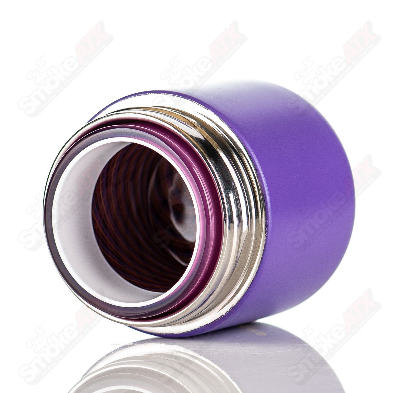 Reticello Glass Stash Jar Dosa - Smoke ATX