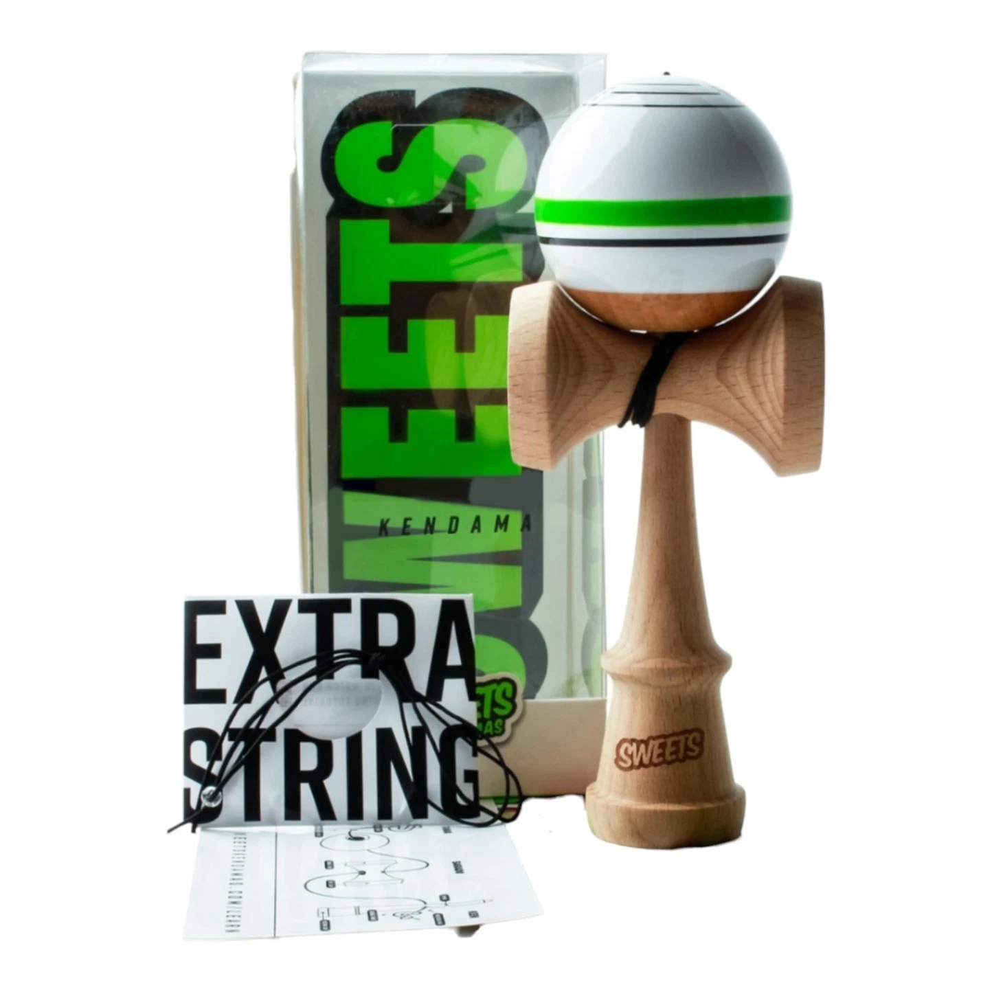 Home Team Prime Sport Stripe Sweets Kendama - Smoke ATX 
