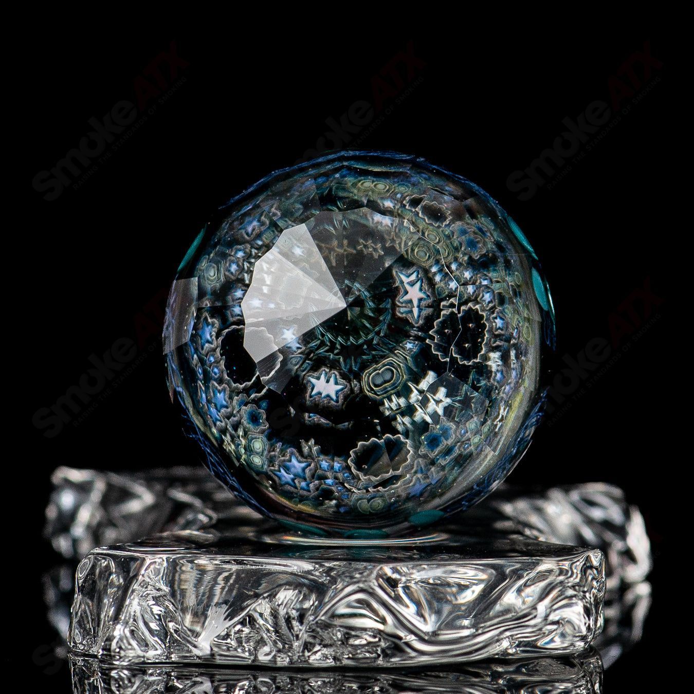 Starry Marble Glass Impact x Fatal Facets - Smoke ATX 