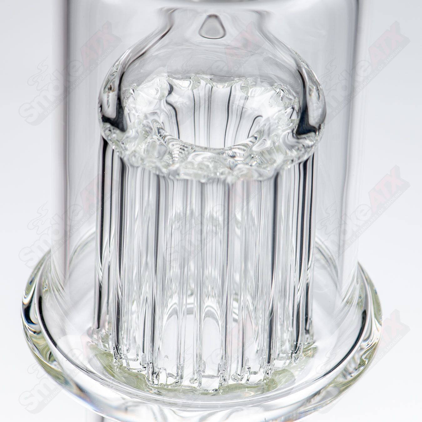 13/Inline Flower Tube Leisure Glass - Smoke ATX 