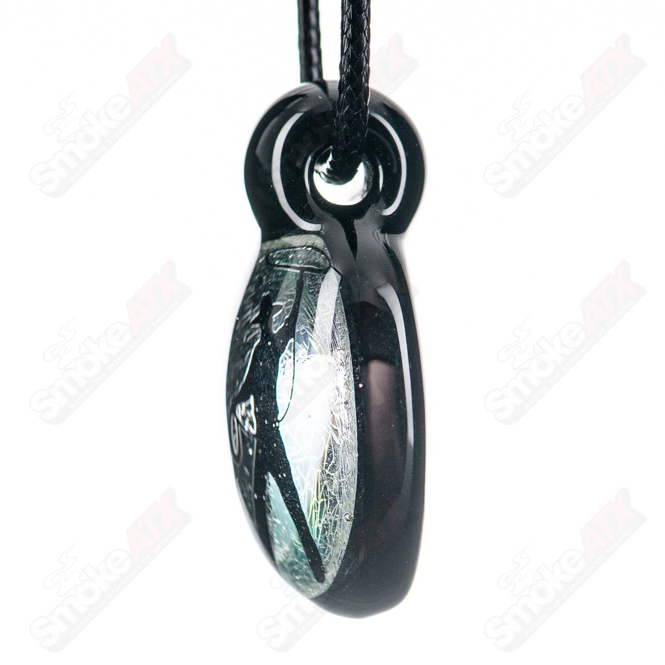 Dichroic Pendant Turtle Time Glass