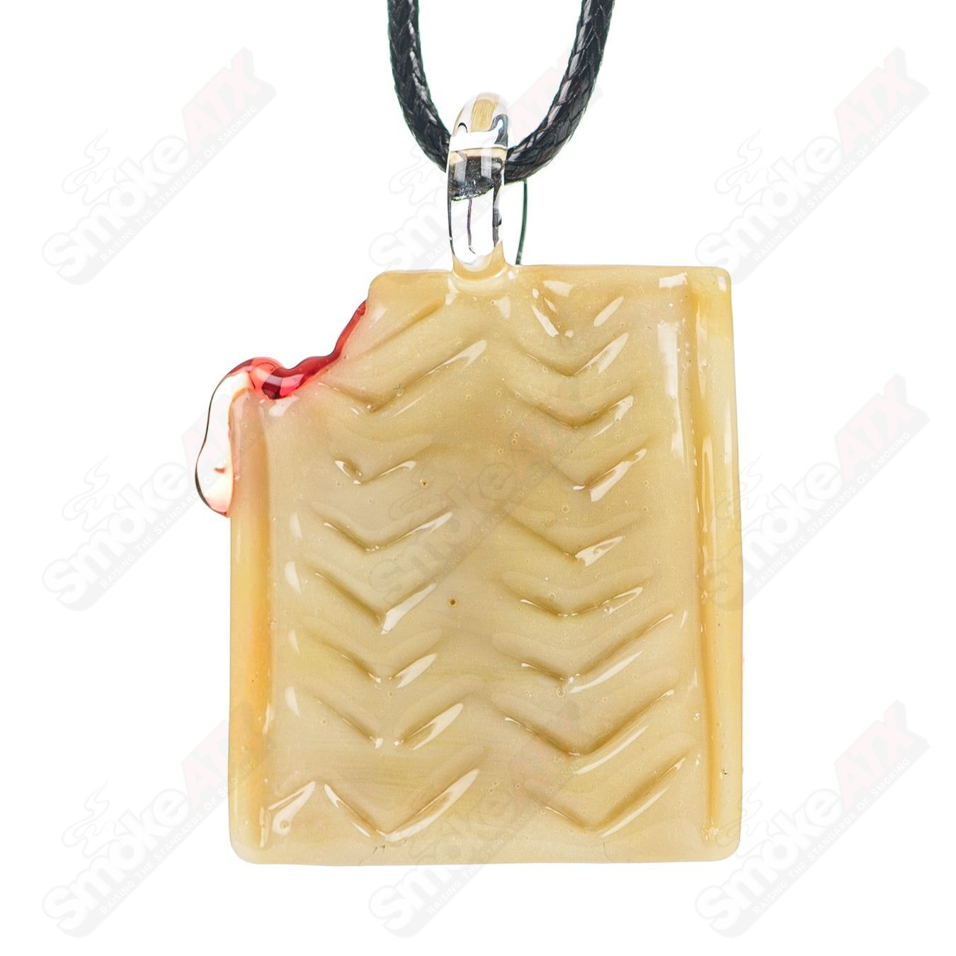 White Icing Pop Tart Pendant Renee Patula - Smoke ATX