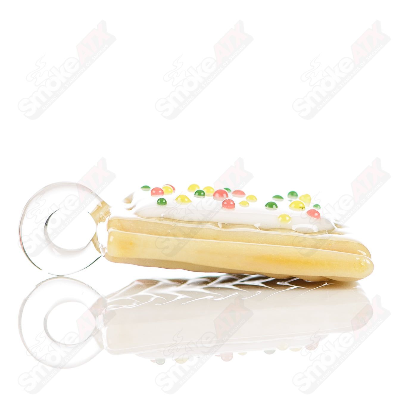 White Icing Pop Tart Pendant Renee Patula - Smoke ATX
