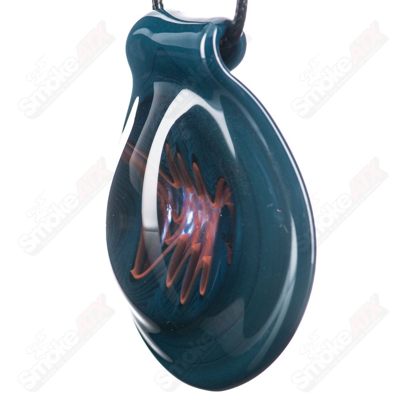 Wig Wag Pendant JG Glass - Smoke ATX