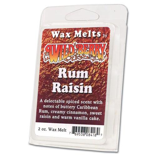 Wild Berry 2oz Package Incense Wax Melts (Rum Raisin) - Smoke ATX