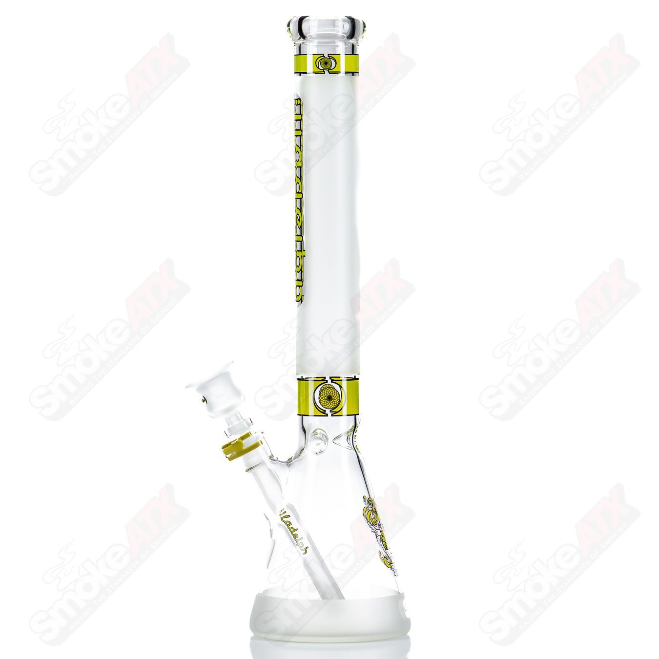 5mm Frosted Medium Beaker (Lime) Illadelph - Smoke ATX 