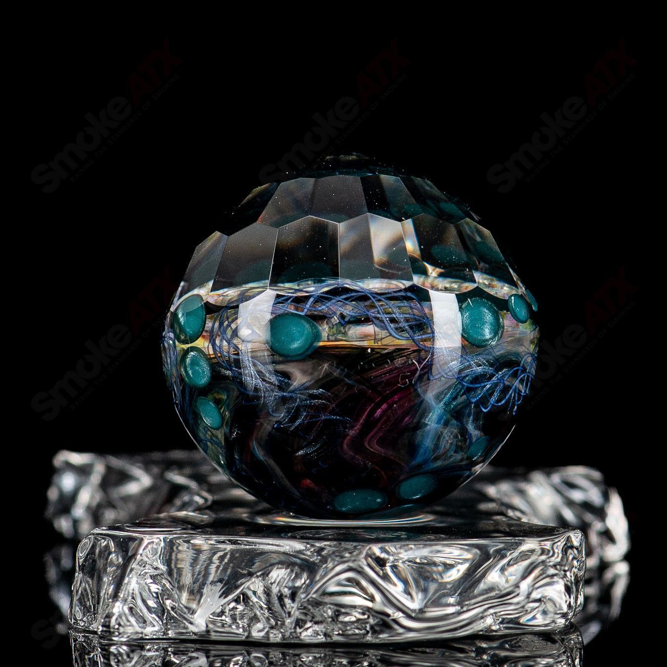 Starry Marble Glass Impact x Fatal Facets - Smoke ATX 