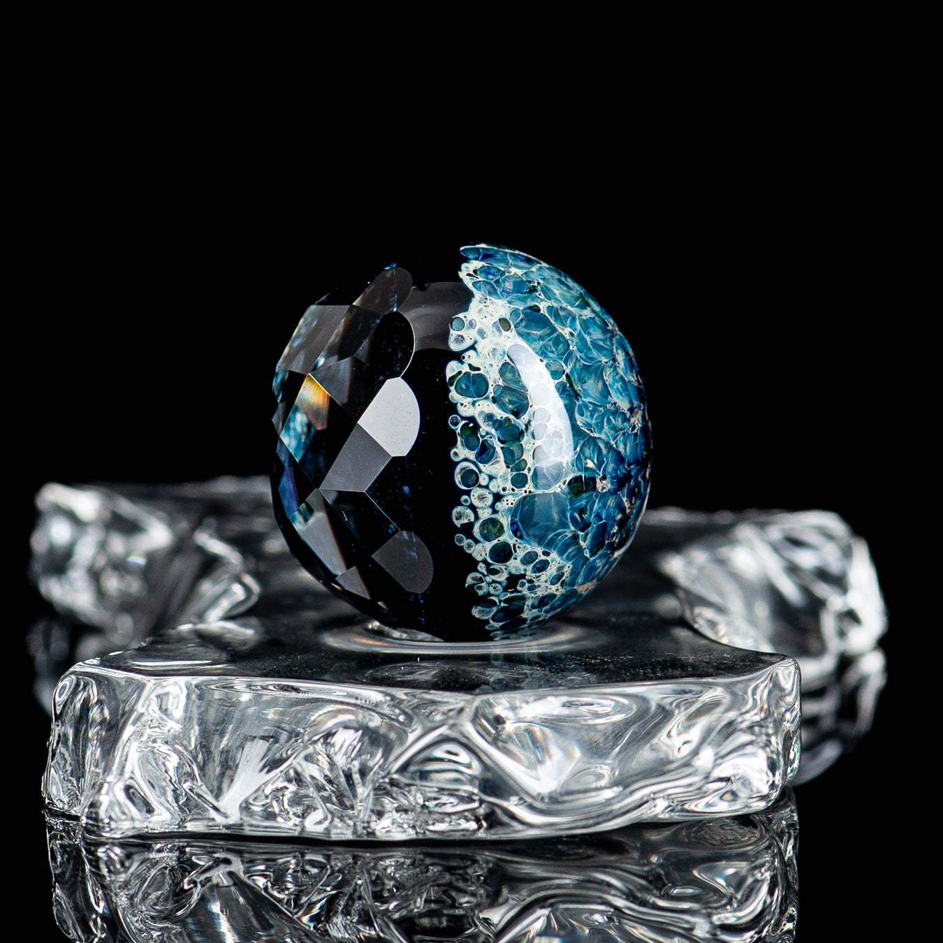 #1 Space Slurper Marble Collab Eric Mort x Fatal Facets - Smoke ATX 