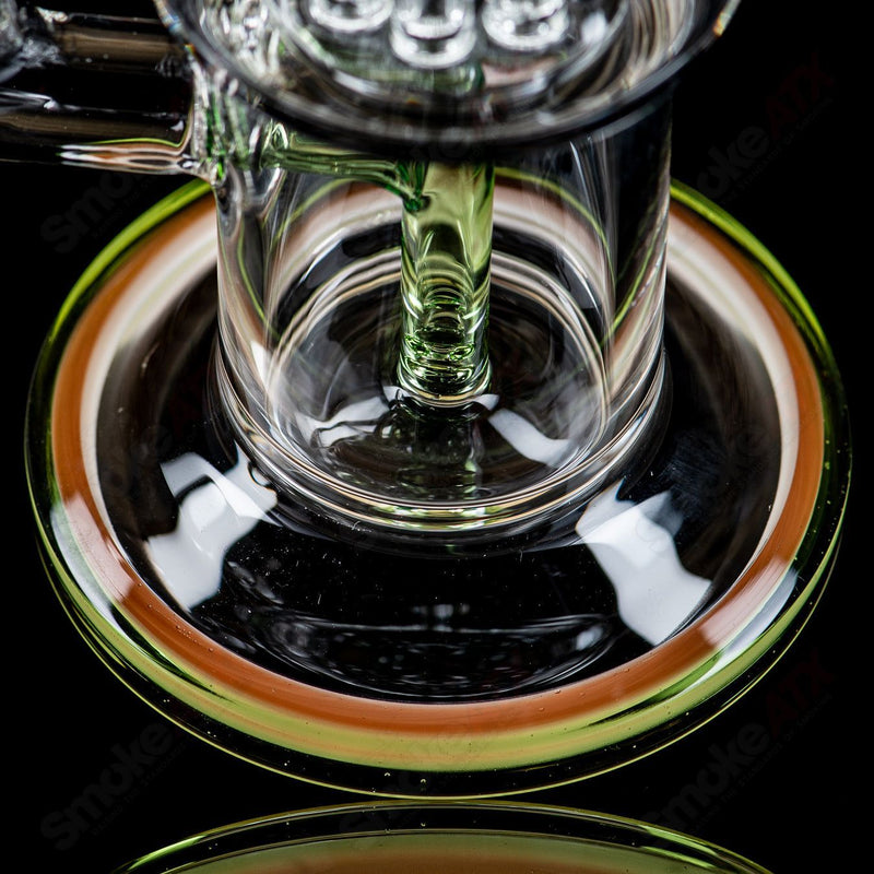 #1 10mm Double Macro with Color Caps by Toro Glass