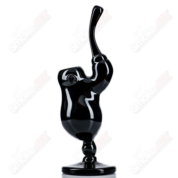 All Black Sherly Bubbler JMass - Smoke ATX 