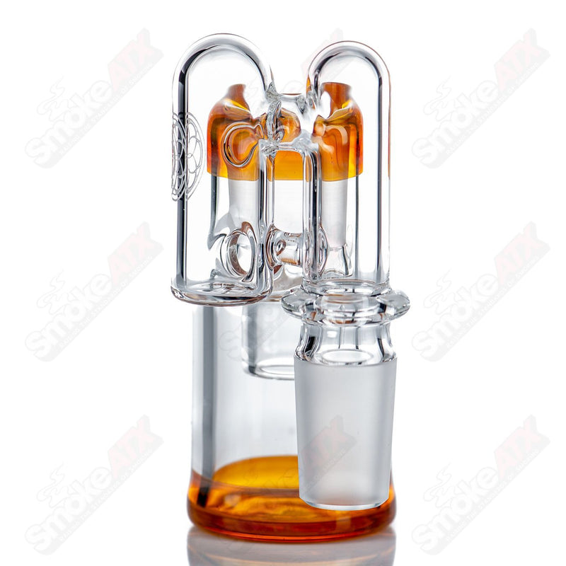 18mm (NS Yellow) Dry Catch by SOL Glassworks - Smoke ATX