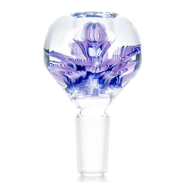 #5 14mm Lampwork Flower Bowl by Swan Glass