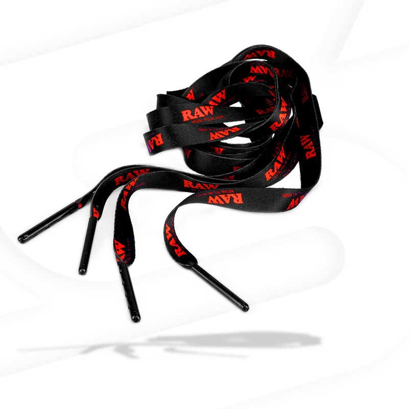 RAW Shoe Laces with Metal Poker Tips