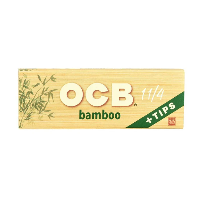1 1/4 Bamboo Rolling w Tips OCB