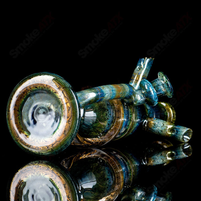 Fumed Apex Incycler (Signed 2021) RAM - Robert Mickelsen Glass - Smoke ATX