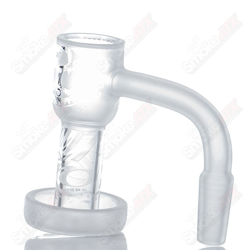 20mm 10/90 Fully Blasted Terp Slurper XL by Toro Glass - Smoke ATX