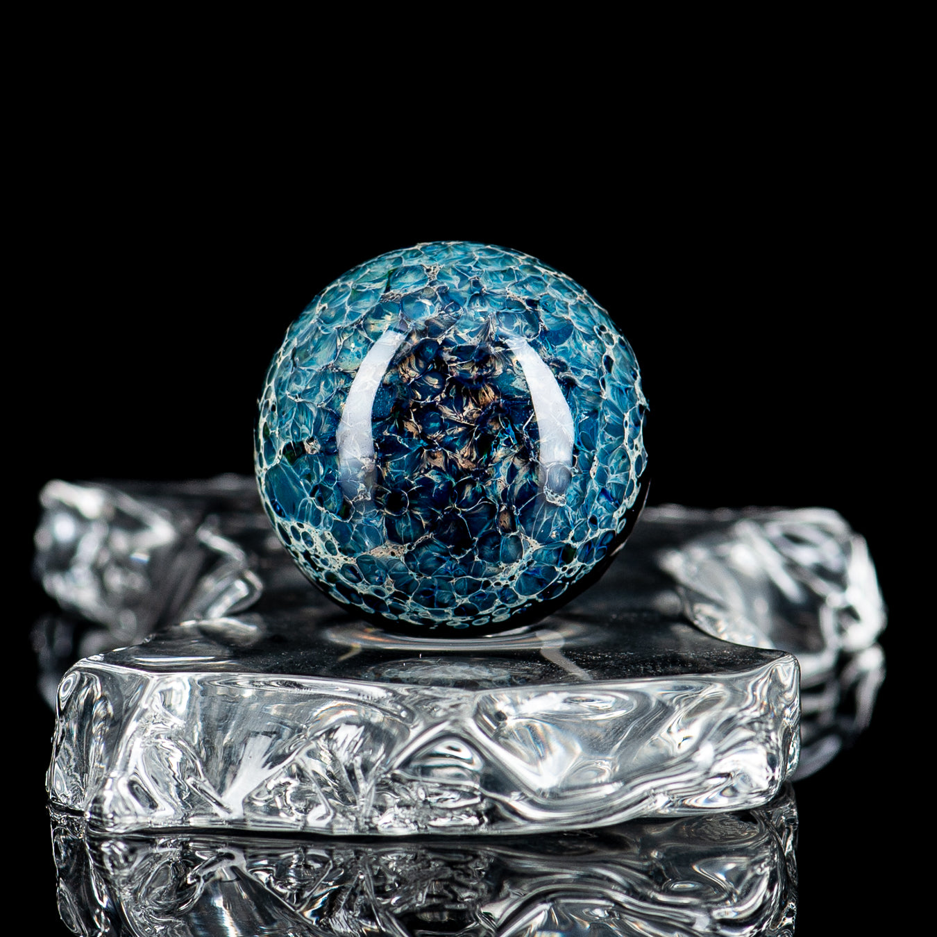 #1 Space Slurper Marble Collab Eric Mort x Fatal Facets - Smoke ATX 
