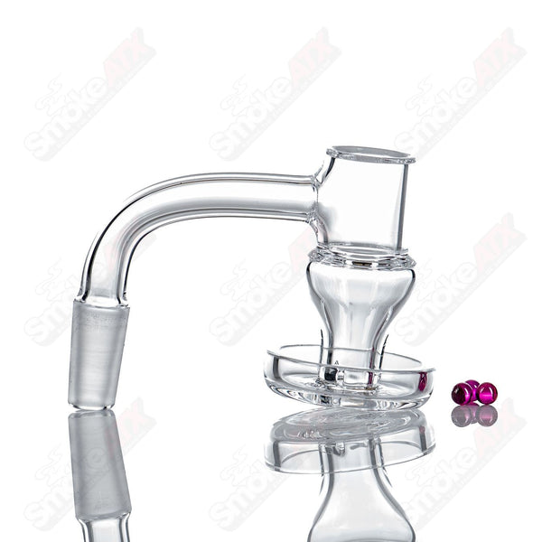 10/90 Terp Taster (V2 30mm Bottom) by Toro Glass - Smoke ATX