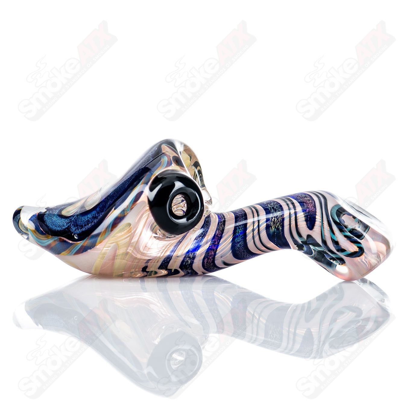 #1 Dichro Flower Sherlock Talent Glass - Smoke ATX 