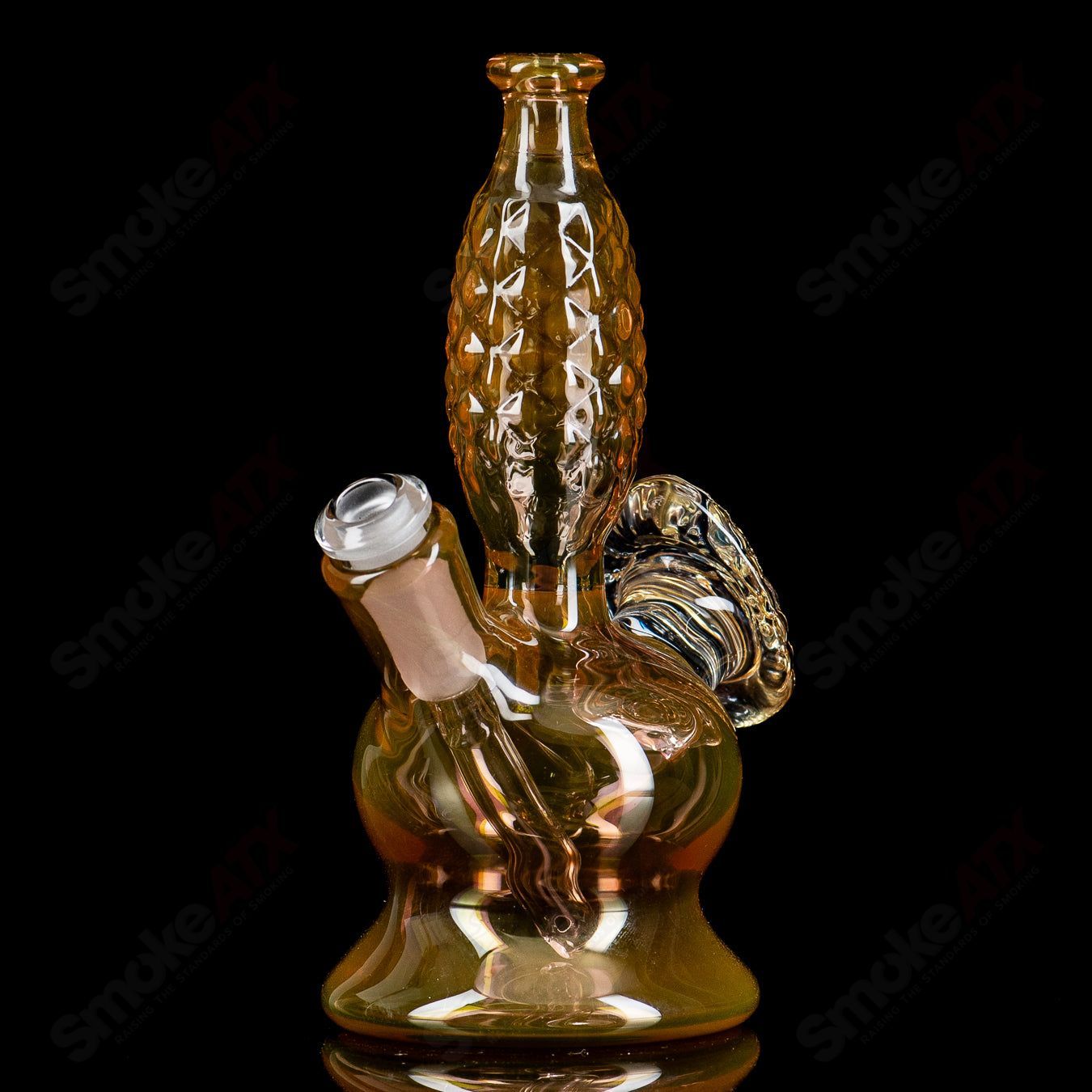 Ancient Impression Mini Tube Lokee Glass - Smoke ATX 