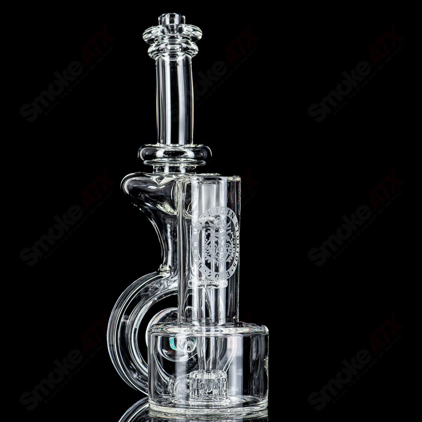 14mm  Double Diffused Halo RBR Clear by Bear Mountain Studios - Smoke ATX 