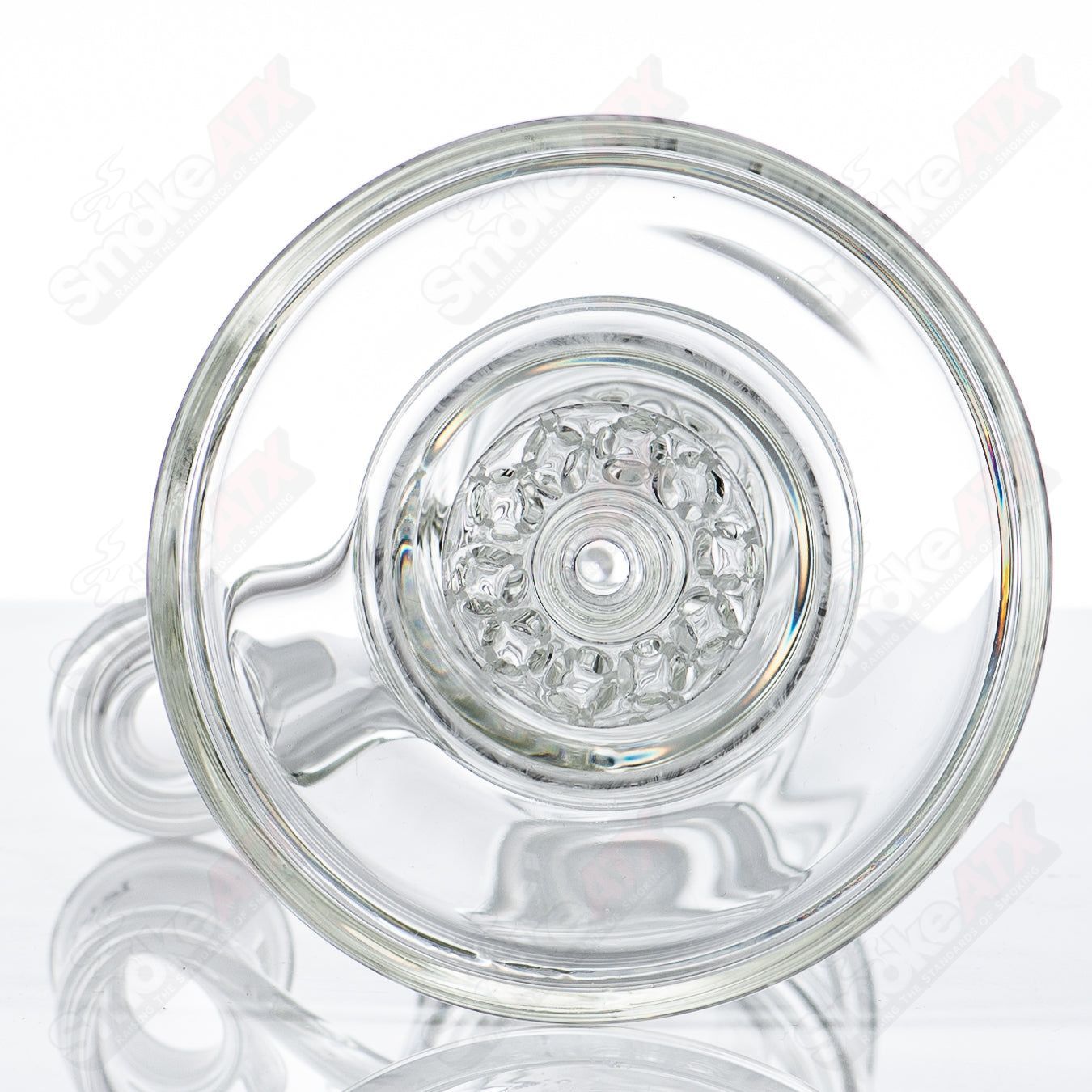 10 Incycler Flower Tube Leisure Glass - Smoke ATX 