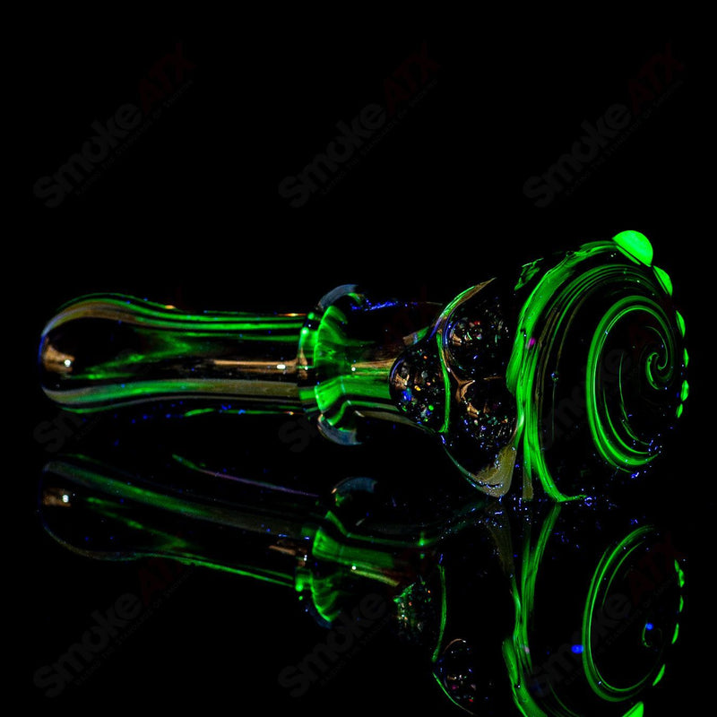 UV Black w Crushed Opal Spoon by JMass - Smoke ATX 
