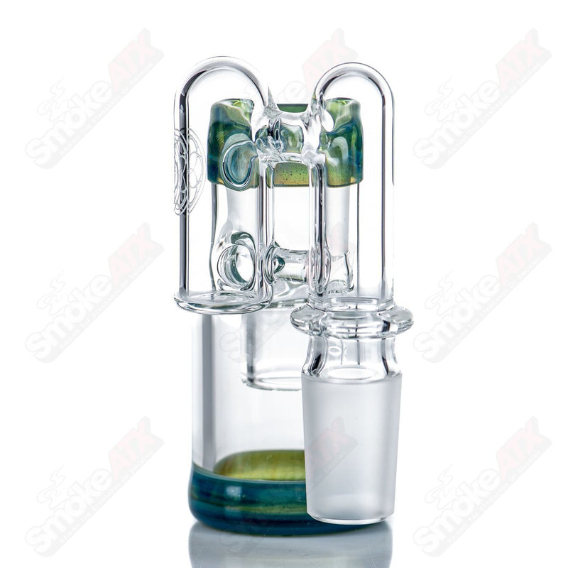 18mm (Shooting Star) Dry Catch by SOL Glassworks - Smoke ATX