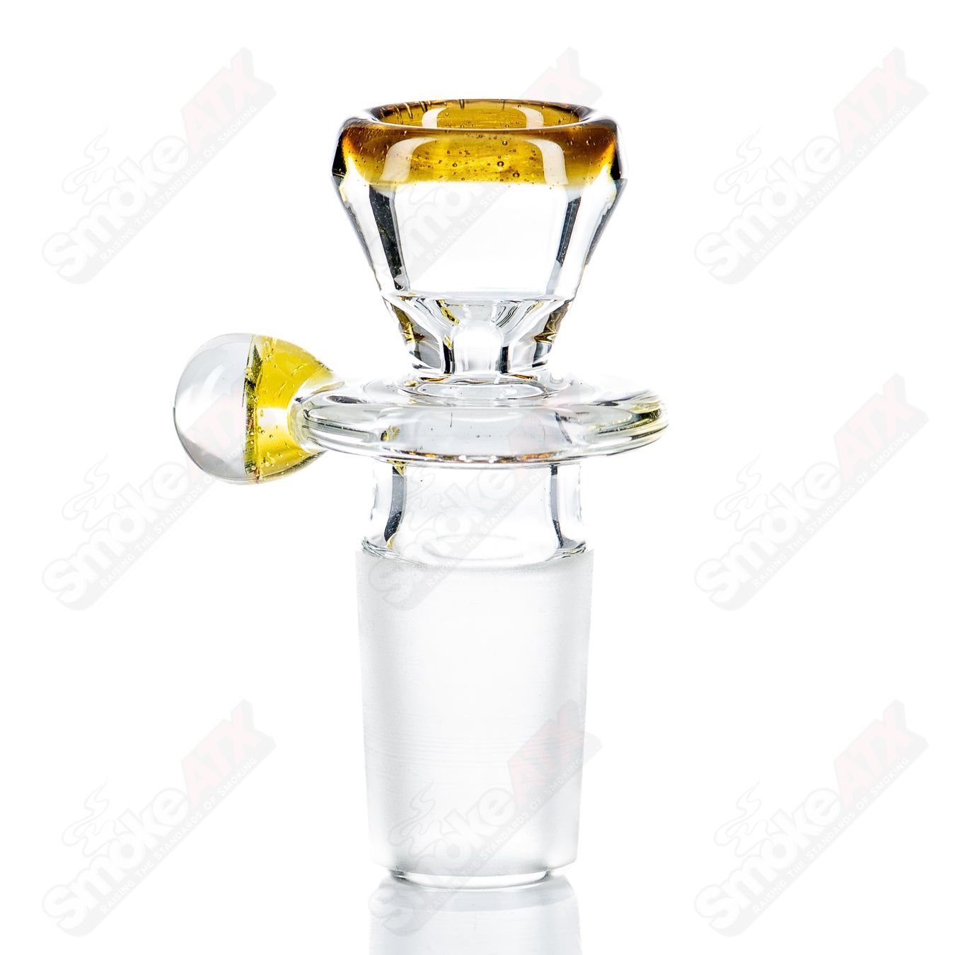 18mm Single Hole Slide w Millie (Pikachu) by Black Tuna - Smoke ATX 