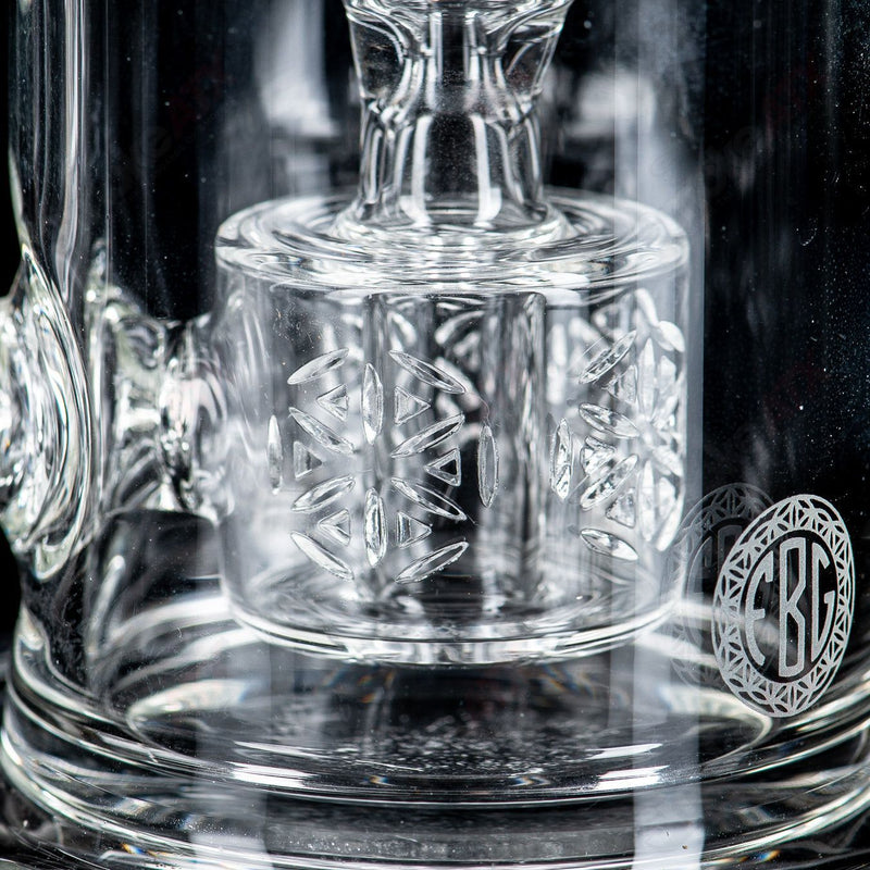 50mm Clear Taurus Incycler Fat Boy Glass - Smoke ATX 