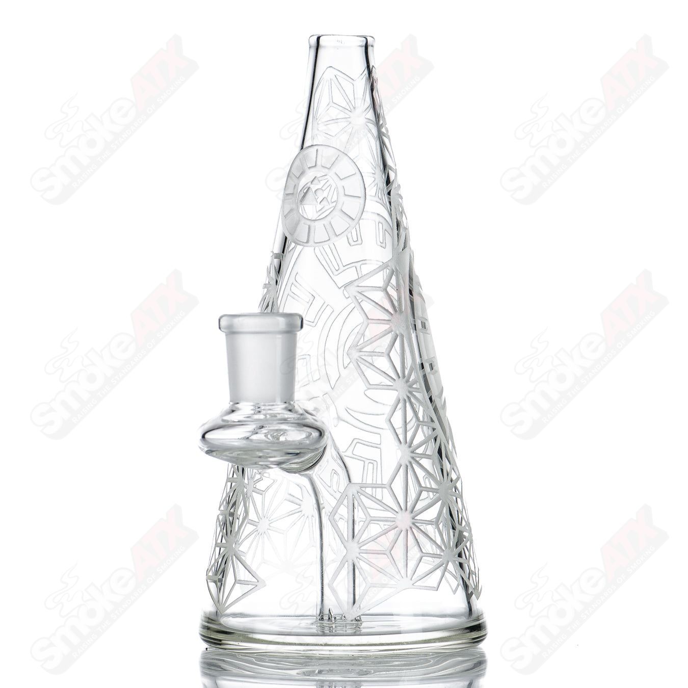 Blasted Sacred G Stargate Cone Rig - Smoke ATX 
