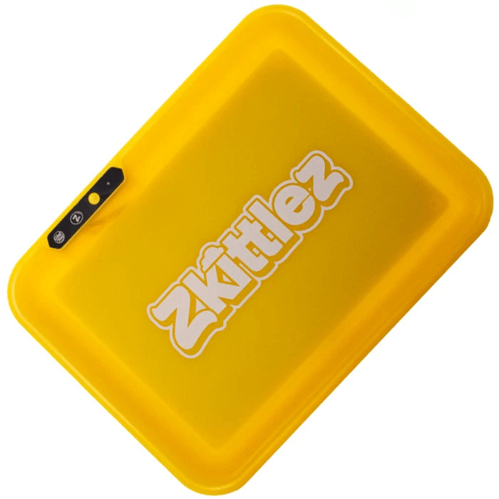Yellow Zkittles Glow Tray - Smoke ATX
