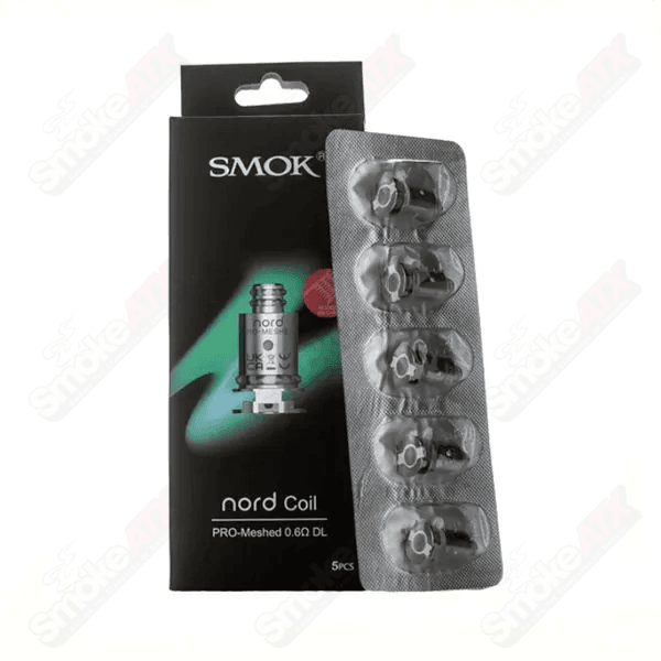 5 PCS PRO-Meshed 0.6ohm DL Nord Coil SMOK - Smoke ATX 