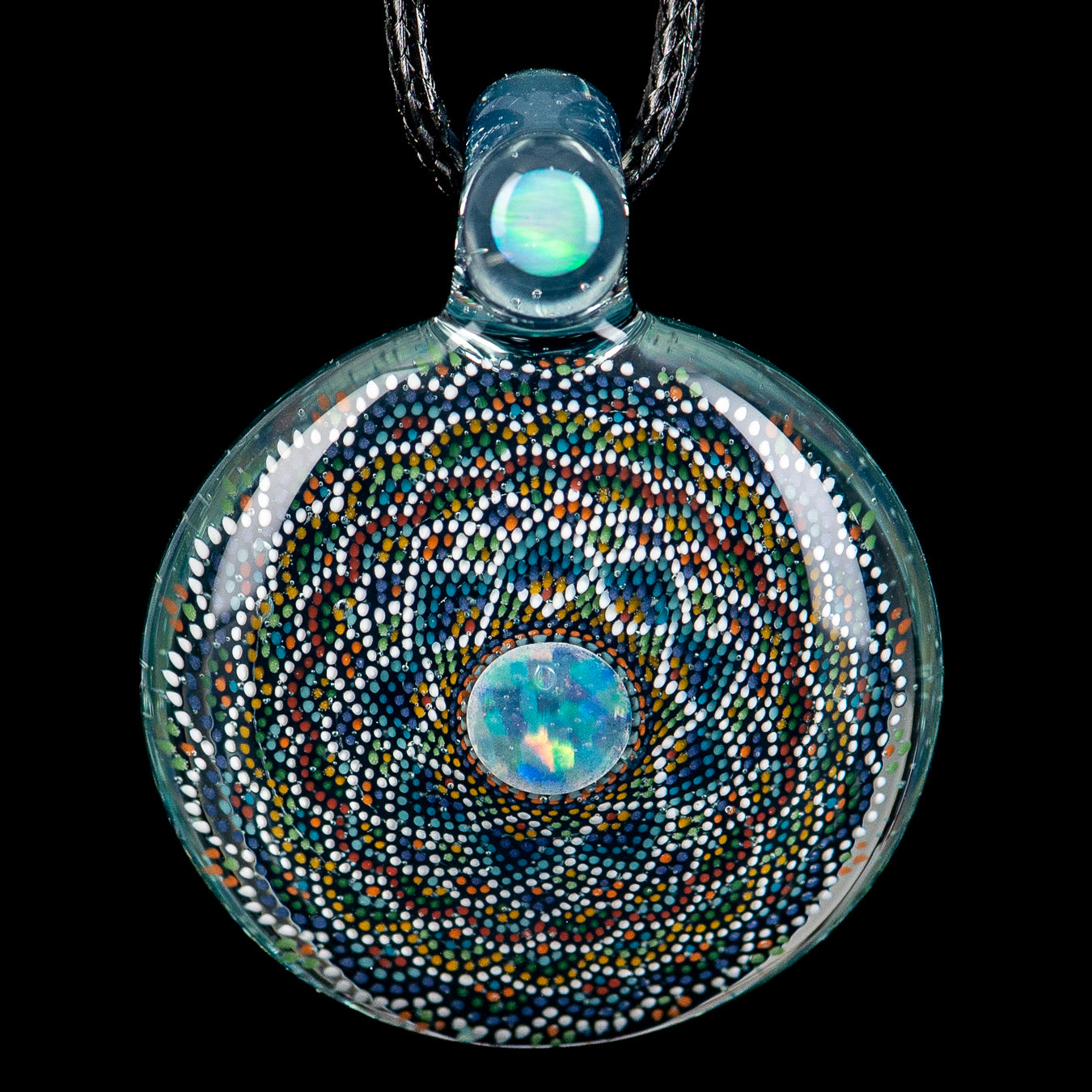 #2 Geometric Pendant JH Glassworks