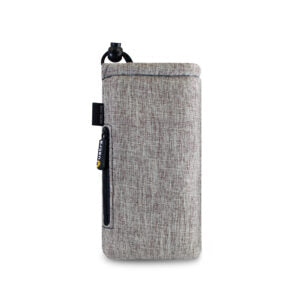 Vatra Bags Woven Khaki Brown V23 7” Zip Draw Pouch - Smoke ATX 