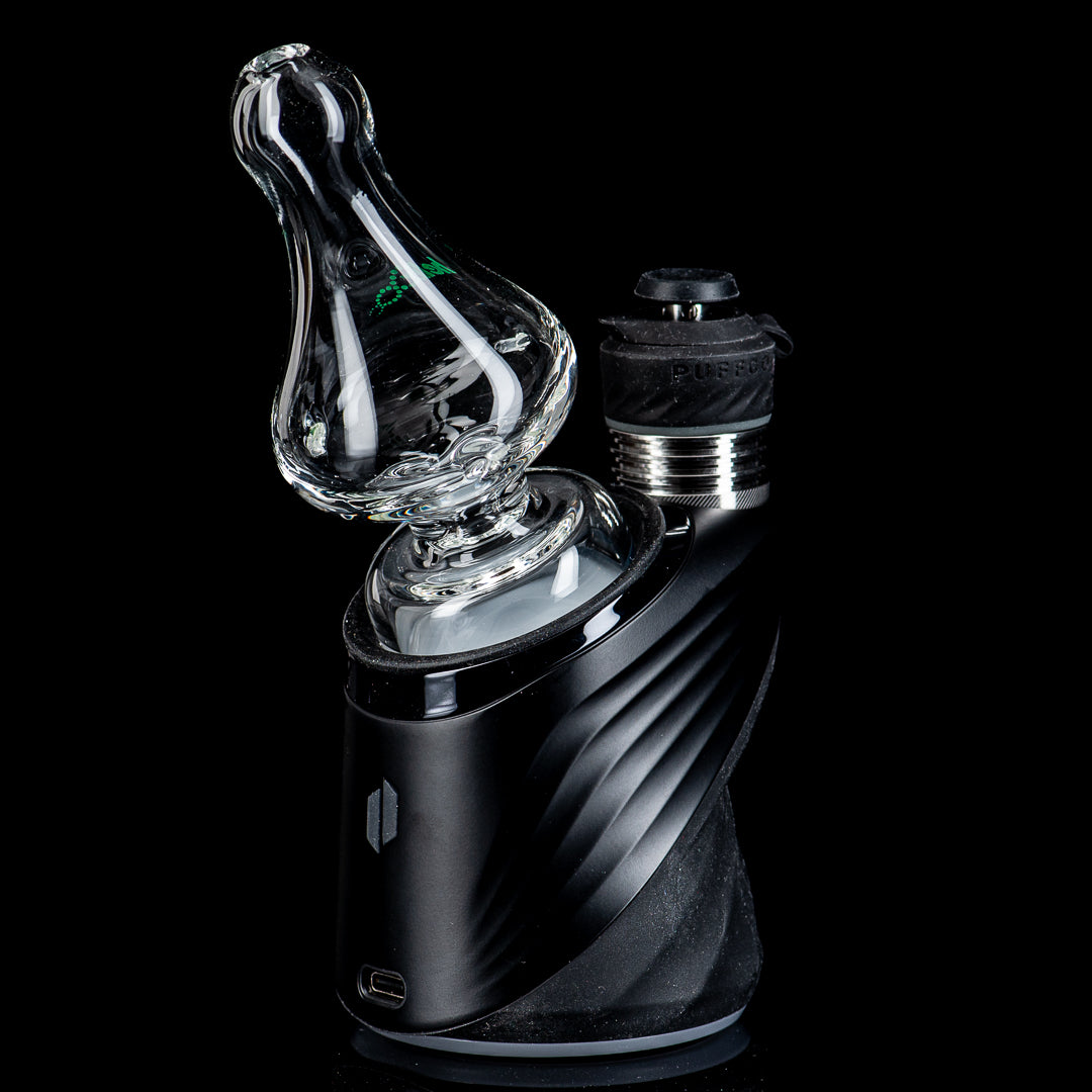 Green Label Classic Puffco Peak Dry Top glass accessory by American Helix, designed for Puffco Peak vaporizer.