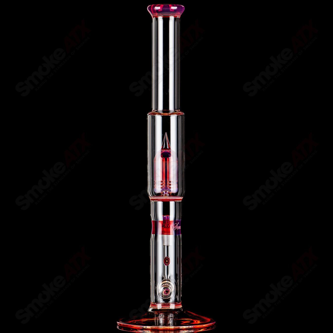 60mm Grid Dome Stemline Full Accent Full Color Reduction Band + Seal Sovereignty - Smoke ATX