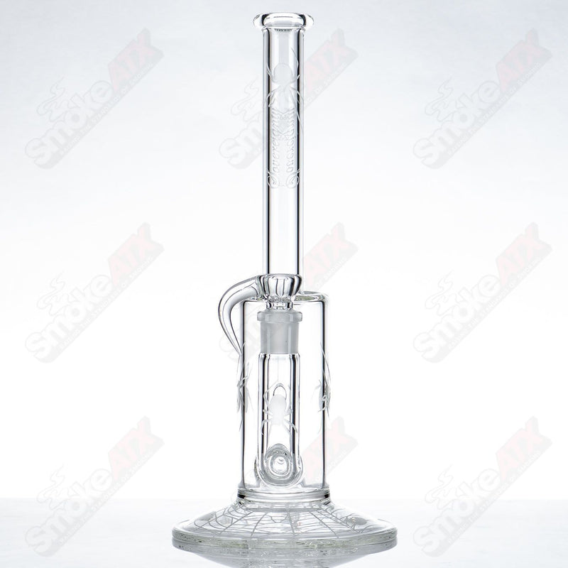 Queen Stemline Clear w/ bent neck & Halloween pattern Sovereignty - Smoke ATX 